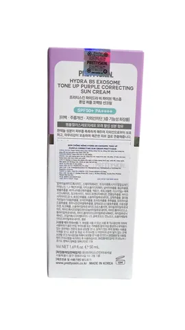 Kem Chống Nắng Phổ Rộng Prettyskin Hydra B5 Exosome Treatment 50ml - Bảo Vệ Da Khỏi Tia UV, Cung Cấp Độ Ẩm, Phù Hợp Với Mọi Loại Da