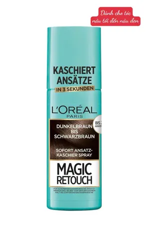 Xịt Nhuộm Tóc Phủ Bạc Chân Tóc L’Oreal Paris Magic Retouch 75ml - Giải Pháp Nhuộm Nhanh Chóng, Tiện Lợi Cho Tóc Bạc