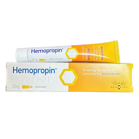 Kem Bôi Trĩ Hemopropin 20g - Giảm Đau Ngứa Hậu Môn, An Toàn Cho Phụ Nữ Mang Thai, Hỗ Trợ Khôi Phục Niêm Mạc Trực Tràng