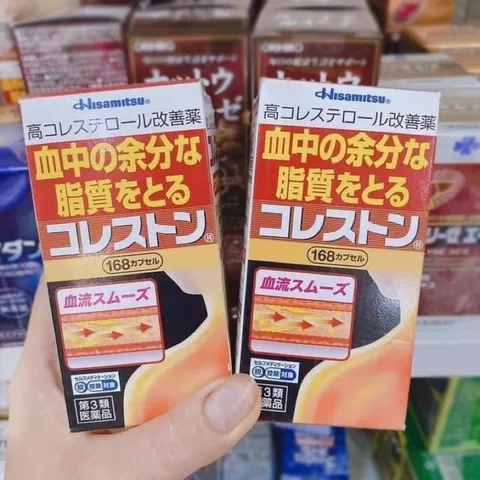 Viên uống giảm mỡ máu cholesterol Nhật Bản Hisamitsu 168 viên - Hỗ trợ tim mạch, kiểm soát cholesterol tự nhiên, bảo vệ sức khỏe tim mạch