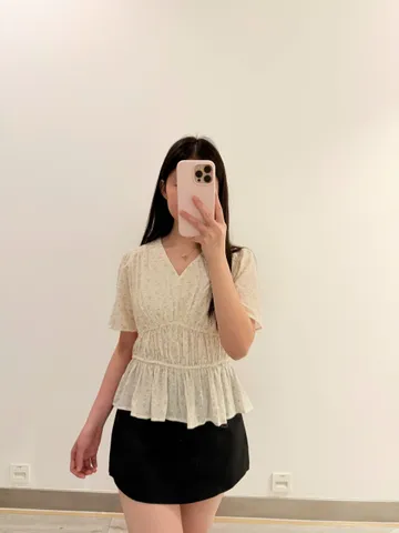 Quần váy dáng chữ A kèm khóa kéo bên hông QJ263