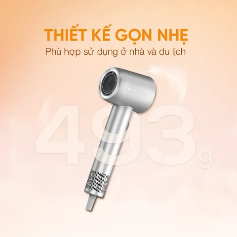 Máy Sấy Tóc Ion Âm Cao Cấp Life360 LF-MST23 - Sấy Nóng Lạnh, Giảm Tiếng Ồn, 12 Chế Độ, 1500W - Dưỡng Ẩm, Mềm Mượt Tóc
