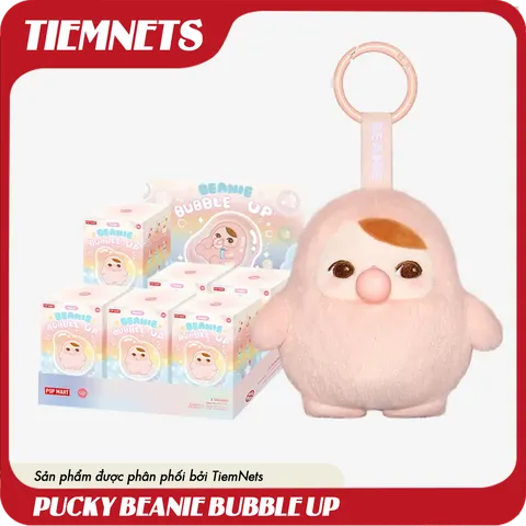 MÔ HÌNH BLIND BOX PUCKY - BEANIE BUBBLE UP - POPMART