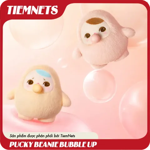 MÔ HÌNH BLIND BOX PUCKY - BEANIE BUBBLE UP - POPMART