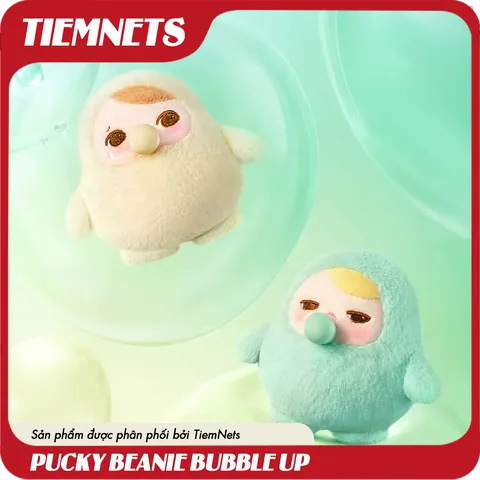 MÔ HÌNH BLIND BOX PUCKY - BEANIE BUBBLE UP - POPMART
