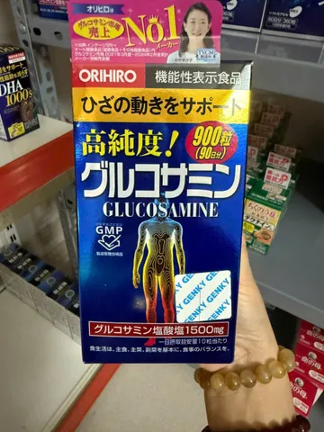 Viên Uống Glucosamine Orihiro Nhật Bản 900 Viên - Hỗ Trợ Xương Khớp, Tăng Cường Tái Tạo và Giảm Đau Khớp
