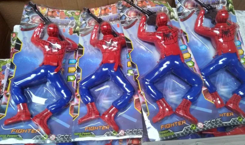 Đồ Chơi Siêu Nhân Người Nhện Spider-Man Pin LED Âm Thanh - Đồ Chơi Trẻ Em Phát Triển Tư Duy và Sáng Tạo