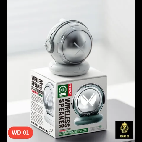Loa Bluetooth Mini WEKOME WD-01 - Thiết Kế Nhỏ Gọn, Âm Thanh Vượt Trội, Kết Nối Bluetooth V5.3, Thời Gian Sử Dụng Lên Đến 3 Giờ