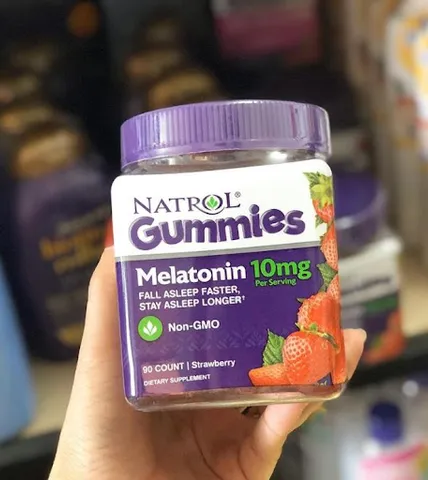 Kẹo dẻo giúp ngủ ngon M.E.L.A.T.O.N.I.N 10MG NATROL 90 VIÊN