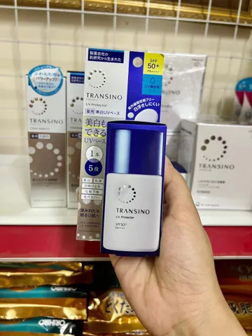Kem Dưỡng Ngày Transino Nhật Bản 30ml - Chống Nắng SPF 50+ PA++++, Ngừa Nám, Dưỡng Trắng Da, An Toàn Cho Mọi Loại Da
