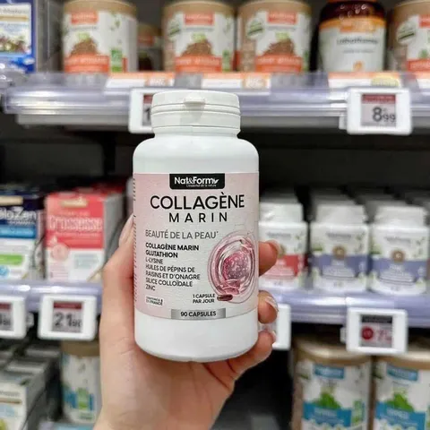 Collagen Marin Nat&Form Pháp 90 viên