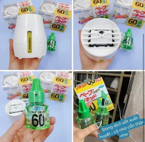 Máy Đuổi Muỗi Nhật Bản An Toàn - Thiết Bị Đuổi Muỗi Thông Minh Bảo Vệ Sức Khỏe, Không Gian Sạch Sẽ và Thoáng Mát