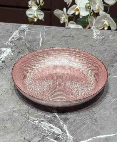Đĩa Sâu Lòng Thủy Tinh Cao Cấp 32cm Viola - Sang Trọng và Đẹp, Hàng Nhập Khẩu Đức, Bền và An Toàn cho Sức Khỏe