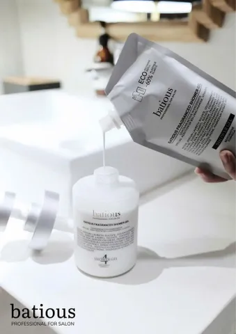 Set Sữa Tắm Trắng Da Batious B3+ Niacinamide 500ml & 300ml - Giúp Làm Sáng Da Khỏe Mạnh, Dưỡng Ẩm Tự Nhiên