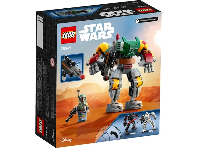 Đồ chơi lắp ghép LEGO chính hãng Star Wars Boba Fett Mech 75369 - 155 mảnh ghép