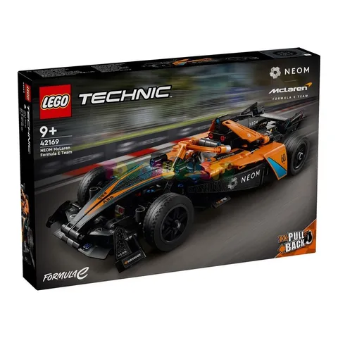 Đồ Chơi Lắp Ghép LEGO Technic NEOM McLaren Formula E Race Car 42169 - 452 Mảnh Ghép Xe Đua Hấp Dẫn Cho Trẻ Em Từ 9 Tuổi
