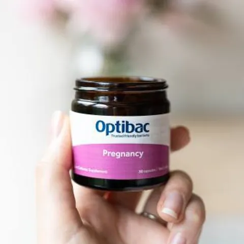 Men Vi Sinh Cho Bà Bầu Và Cho Con Bú Optibac For Pregnancy- Anh- Hộp 30V