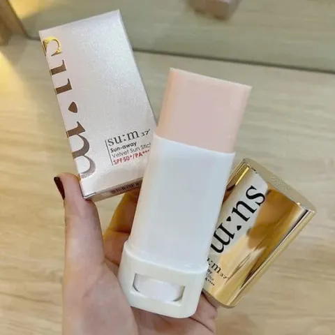 Kem Chống Nắng Sum 37 Sun-away Velvet Sun Stick SPF50+ 18g - Bảo Vệ Da Khỏi Tia UV, Dễ Dàng Sử Dụng, Không Nhờn Rít