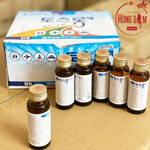 Nước Uống Giảm Say Tàu Xe Dongsung Hàn Quốc - Hỗ Trợ Chống Buồn Nôn, 30ml x 30 Chai, Dùng Cho Trẻ Em