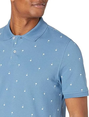 Áo thun Polo Nam Amazon Essentials Chất liệu Cotton Pique Size M/L - Thời trang nam tính, dễ phối đồ, phong cách lịch lãm và thoải mái.