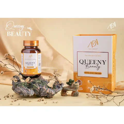 Viên uống trắng da tăng cường nội tiết Queeny Beauty ADA