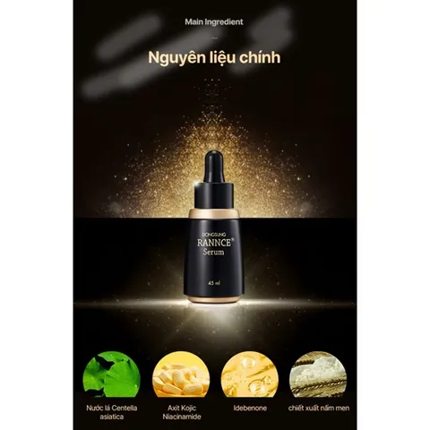 Serum Giảm Nám, Mờ Thâm Dongsung 45ml - Tinh Chất Làm Sáng Da, Ngăn Ngừa Nếp Nhăn, Chăm Sóc Da Mặt Hàn Quốc