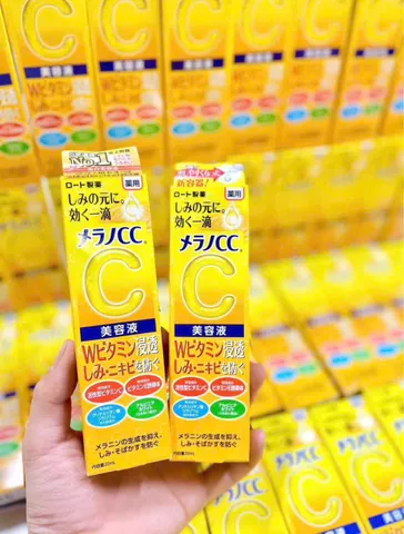 Serum CC Melano 20ml - Dưỡng Trắng Da Vitamin C Nhật Bản - Hỗ Trợ Giảm Thâm Mụn, Làm Sáng Da Từ Bên Trong