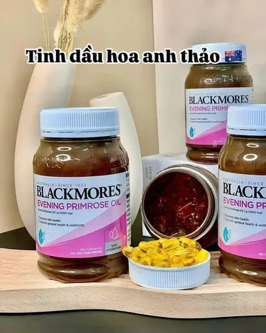 Tinh dầu hoa Anh Thảo Blackmores Evening Primrose Oil Úc 190 viên
