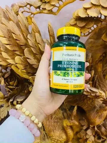Viên Uống Tinh Dầu Hoa Anh Thảo Puritan's Pride Evening Primrose Oil 1300mg - Hỗ Trợ Sức Khỏe Da và Cân Bằng Nội Tiết Tố