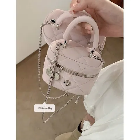 Túi xách nữ mini cầm tay da mềm hồng xinh xắn - Túi đeo chéo thời trang WGWE, kiểu dáng trẻ trung và tiện lợi