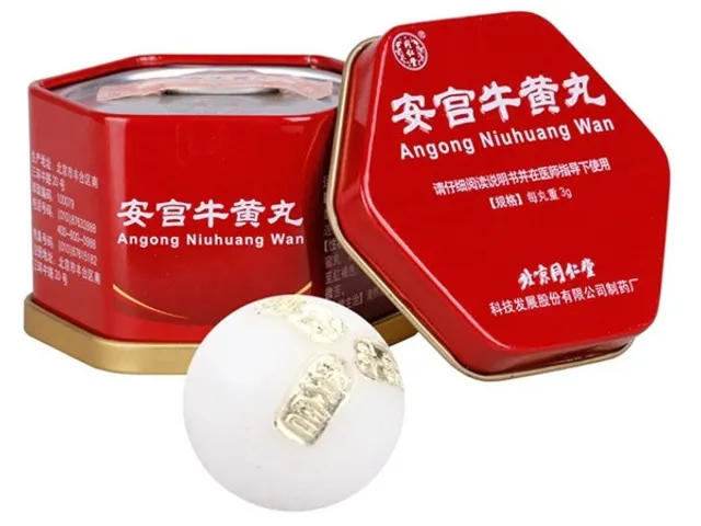 Viên An Cung Ngưu Hoàng Hoàn Đồng Nhân Đường Hộp Thiếc Đỏ - Sản Phẩm Bồi Bổ Sức Khỏe Từ Trung Quốc