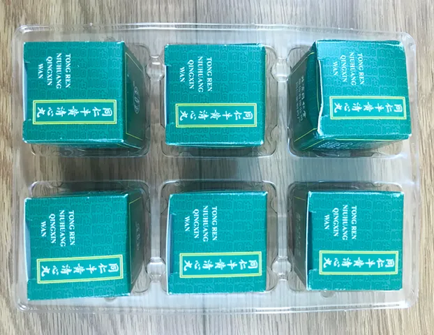 An Cung Ngưu Hoàng Thanh Tâm Hoàn - Hỗ Trợ Tim Mạch và Phục Hồi Tai Biến, Hộp 6 Viên Đồng Nhân Đường