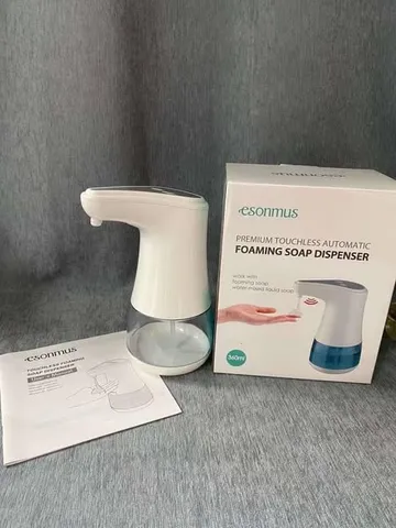 Máy Rửa Tay Tạo Bọt Tự Động Esonmus - Thiết Bị Rửa Tay Khử Khuẩn Không Chạm, Chạy Pin AAA, Thích Hợp Cho Gia Đình Và Trẻ Em