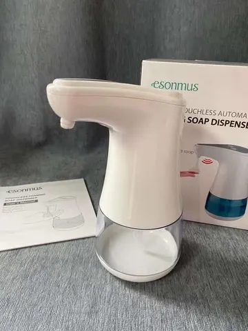 Máy Rửa Tay Tạo Bọt Tự Động Esonmus - Thiết Bị Rửa Tay Khử Khuẩn Không Chạm, Chạy Pin AAA, Thích Hợp Cho Gia Đình Và Trẻ Em