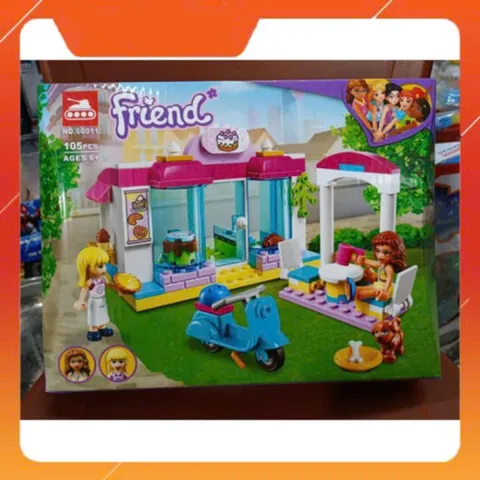 Bộ Đồ Chơi Lắp Ráp Tiệm Bánh Tình Bạn LEGO 60011 - Khám Phá Sáng Tạo và Phát Triển Kỹ Năng Cho Trẻ Em 6 Tuổi Trở Lên