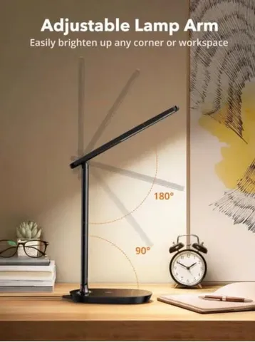 Đèn LED để bàn Taotronics TT-DL064 Pro - Bảo vệ mắt, 5 mức sáng, 4 chế độ màu, hẹn giờ 60 phút, lý tưởng cho học tập và làm việc