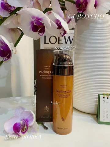 Tẩy Tế Bào Chết Guboncho Premium Gold Peeling Gel 125ml - Gel Tẩy Da Chết Chiết Xuất Tự Nhiên, Làn Da Sáng Khỏe, Hàn Quốc