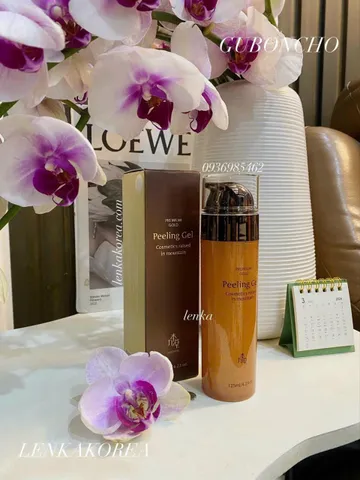 Tẩy Tế Bào Chết Guboncho Premium Gold Peeling Gel 125ml - Gel Tẩy Da Chết Chiết Xuất Tự Nhiên, Làn Da Sáng Khỏe, Hàn Quốc