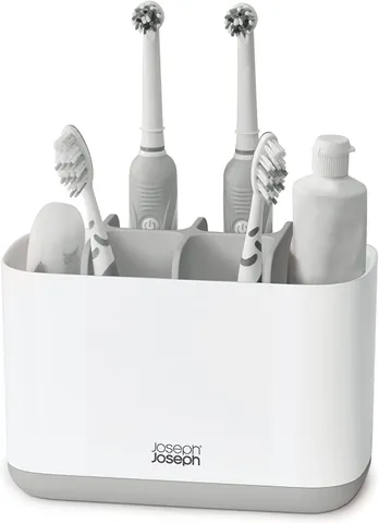Hộp Đựng Bàn Chải Đánh Răng Tự Khô Joseph Joseph EasyStore 70575 - Thiết Kế Thông Minh, Vệ Sinh Dễ Dàng, An Toàn không BPA cho Phòng Tắm Hiện Đại