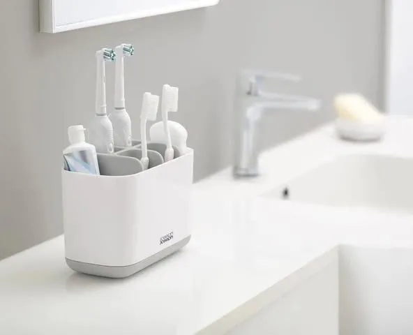 Hộp Đựng Bàn Chải Đánh Răng Tự Khô Joseph Joseph EasyStore 70575 - Thiết Kế Thông Minh, Vệ Sinh Dễ Dàng, An Toàn không BPA cho Phòng Tắm Hiện Đại