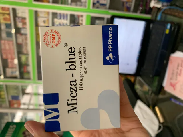 Viên Uống Hỗ Trợ Lợi Tiểu Micza Blue 100 Viên - Giải Pháp Cho Người Bị Sỏi Thận và Đường Tiết Niệu