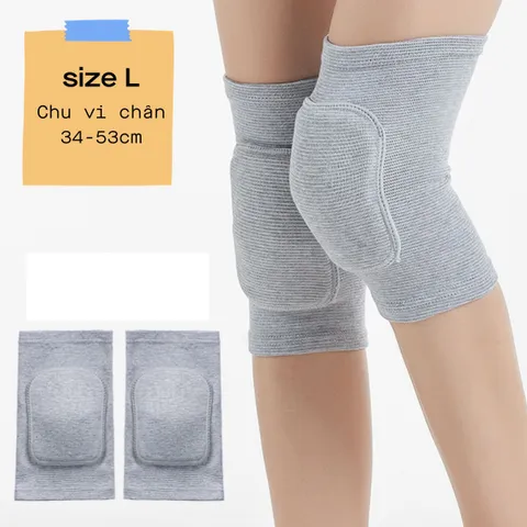 ( 1 Đôi ) - Bảo vệ gối, đai cuốn bảo vệ đầu gối,bó gối tập Yoga, Gym và các môn thể thao khác - Vuabinhnuoc