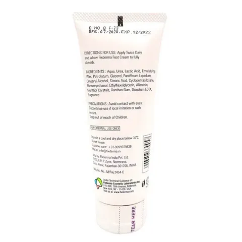Kem Dưỡng Mềm Mịn, Chống Nứt Nẻ Gót Chân Fixderma Foot Cream 60g 215231