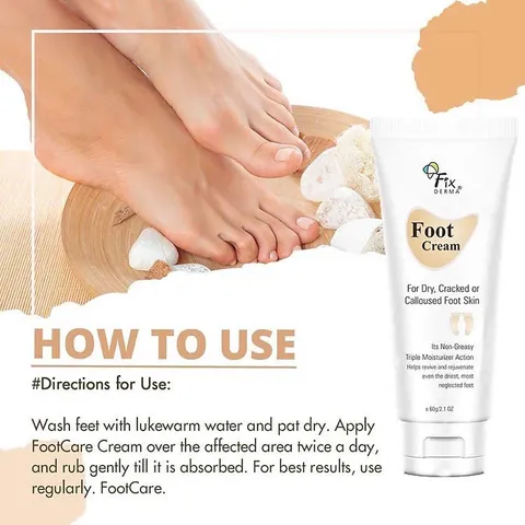 Kem Dưỡng Mềm Mịn, Chống Nứt Nẻ Gót Chân Fixderma Foot Cream 60g 215231
