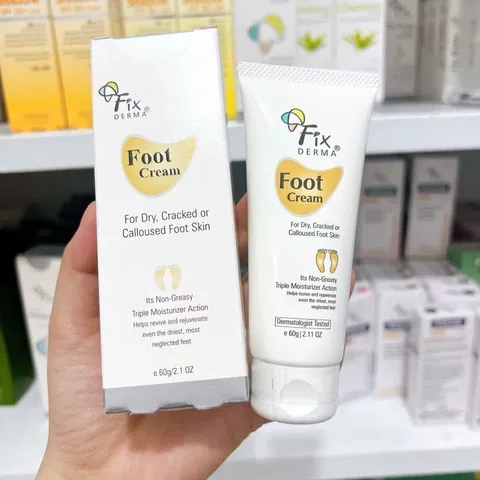 Kem Dưỡng Mềm Mịn, Chống Nứt Nẻ Gót Chân Fixderma Foot Cream 60g 215231