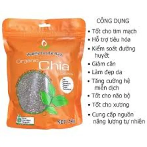 HẠT CHIA ÚC HEALTHY FOOD- Gói 500g