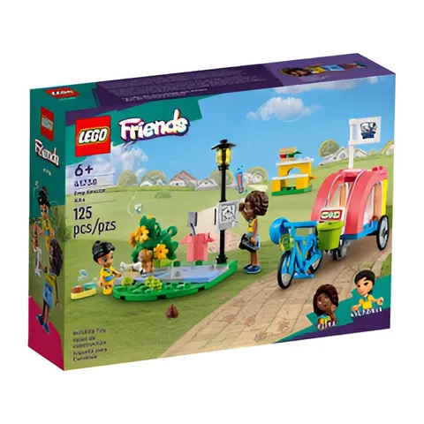 Đồ Chơi Lắp Ghép Chính Hãng LEGO® Friends Dog Rescue Bike 41738 - 125 Mảnh Ghép