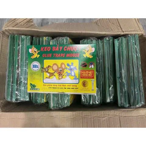 Combo 20 Tấm Dính Siêu Dính Chuột, Ruồi Đại Lộc - Giải Pháp Diệt Côn Trùng Hiệu Quả Cho Gia Đình