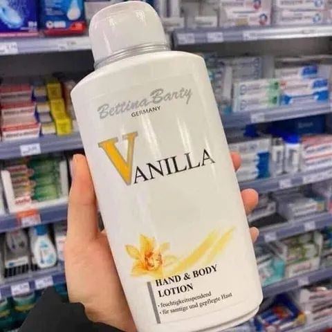 Sữa Dưỡng Thể Bettina Barty Vanilla Đức chai to 500ml