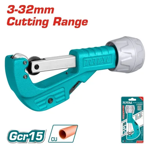 Dụng Cụ Cắt Ống Đồng TOTAL THT53321 - Nhanh Chóng, Chính Xác Cho Thợ Chuyên Nghiệp và DIY - Cắt Ống Đường Kính 3mm - 22mm